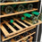 Frigidaire 38-Bottle Wine Cooler with 2 Temperature Zones in Stainless Steel - FFWC3822QS