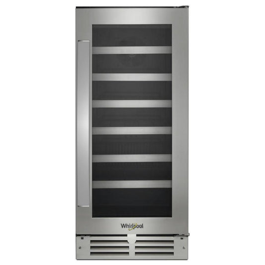 Whirlpool WUW55X15HS 34-Bottle Wine Storage - Stainless Steel