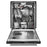 KitchenAid KDTM604KPS 44 dBA Dishwasher In PrintShield Finish With FreeFlex Third Rack In Stainless Steel