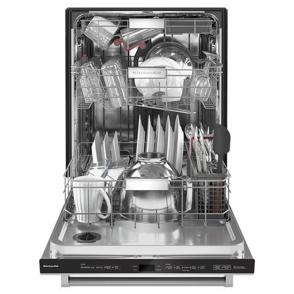 KitchenAid KDTM604KPS 44 dBA Dishwasher In PrintShield Finish With FreeFlex Third Rack In Stainless Steel
