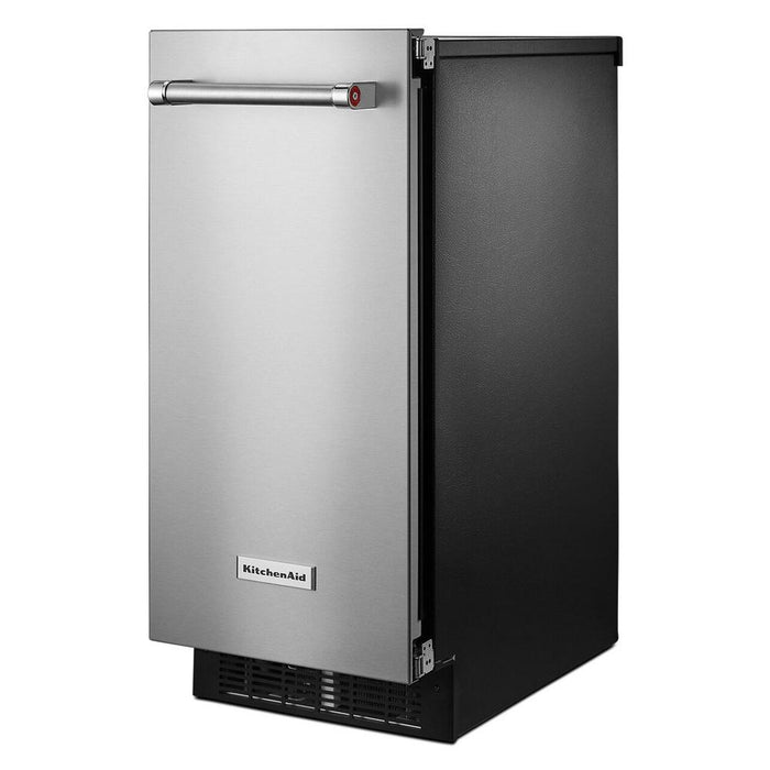 KitchenAid KUIX335HPS 15-Inch Automatic Ice Maker with PrintShield Finish In Stainless Steel