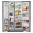 KitchenAid KRSC703HPS 22.6 Cu Ft. Counter-Depth Side-by-Side Refrigerator With Exterior Ice And Water And PrintShield Finish In Stainless Steel