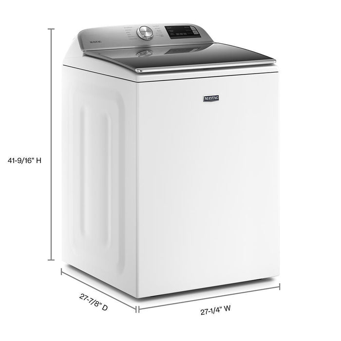Maytag MVW6230HW 4.7 Cu. Ft. White Smart Capable Top Load Washer With Extra Power Button In White