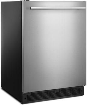 Whirlpool WUR35X24HZ 5.1 cu. ft. 24-inch Wide Undercounter Refrigerator with Towel Bar Handle in Fingerprint Resistant Stainless Steel